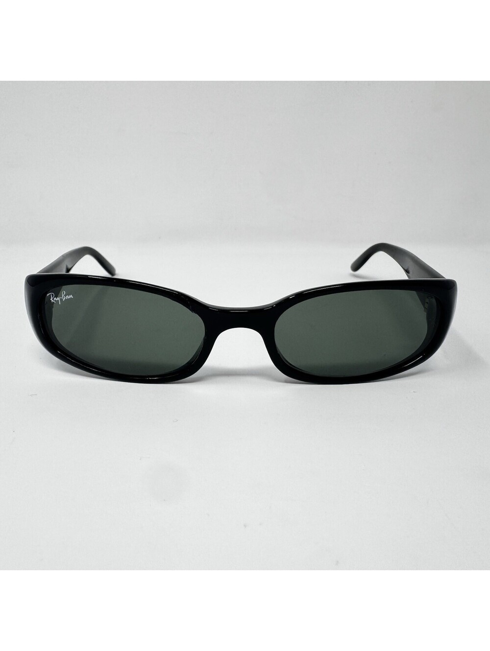 Ray-Ban RB2129 901 Sleek Sidestreet Black G15 Narrow Y2K Sunglasses